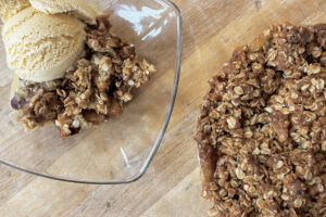 Cranberry Apple Crisp